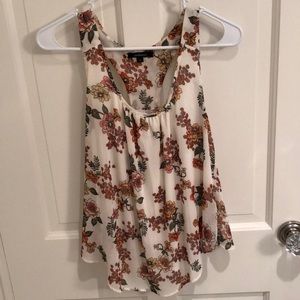 floral tank top